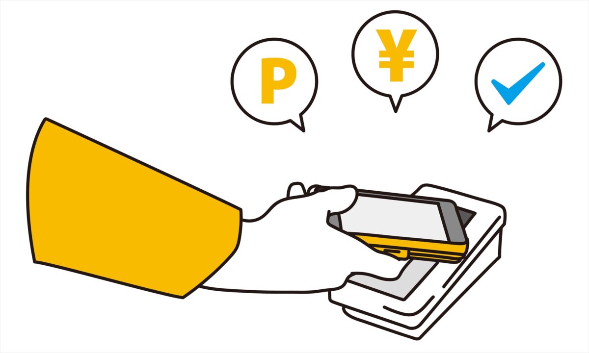 Cash, Cards and IC Cards: How Payments Work in Japan Contactless smartphone payment at a Japanese store