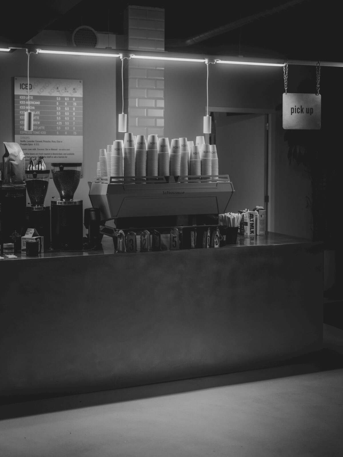 Japanese Cafés Explained: What to Expect and How to Order Ordering counter and espresso bar at a café