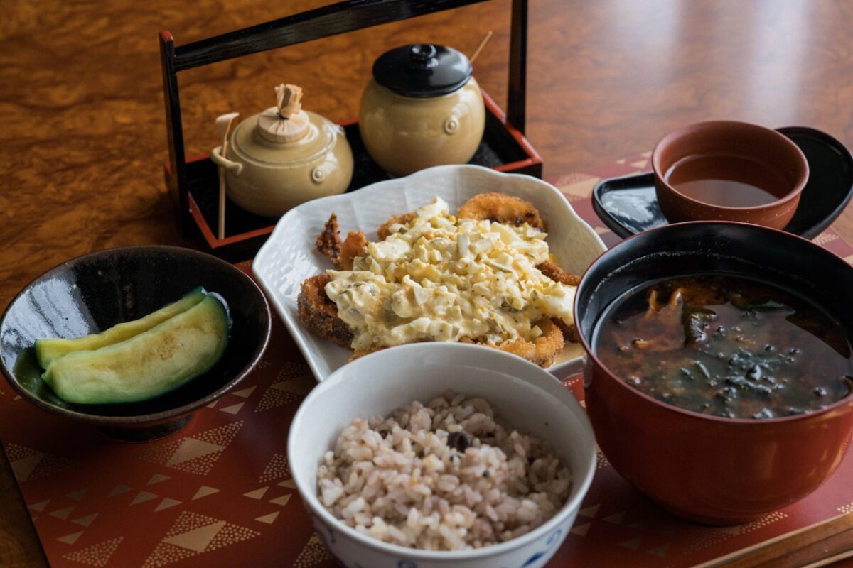 Eating Vegetarian and Vegan in Japan: A Practical Guide A Japanese dish served in a ceramic bowl